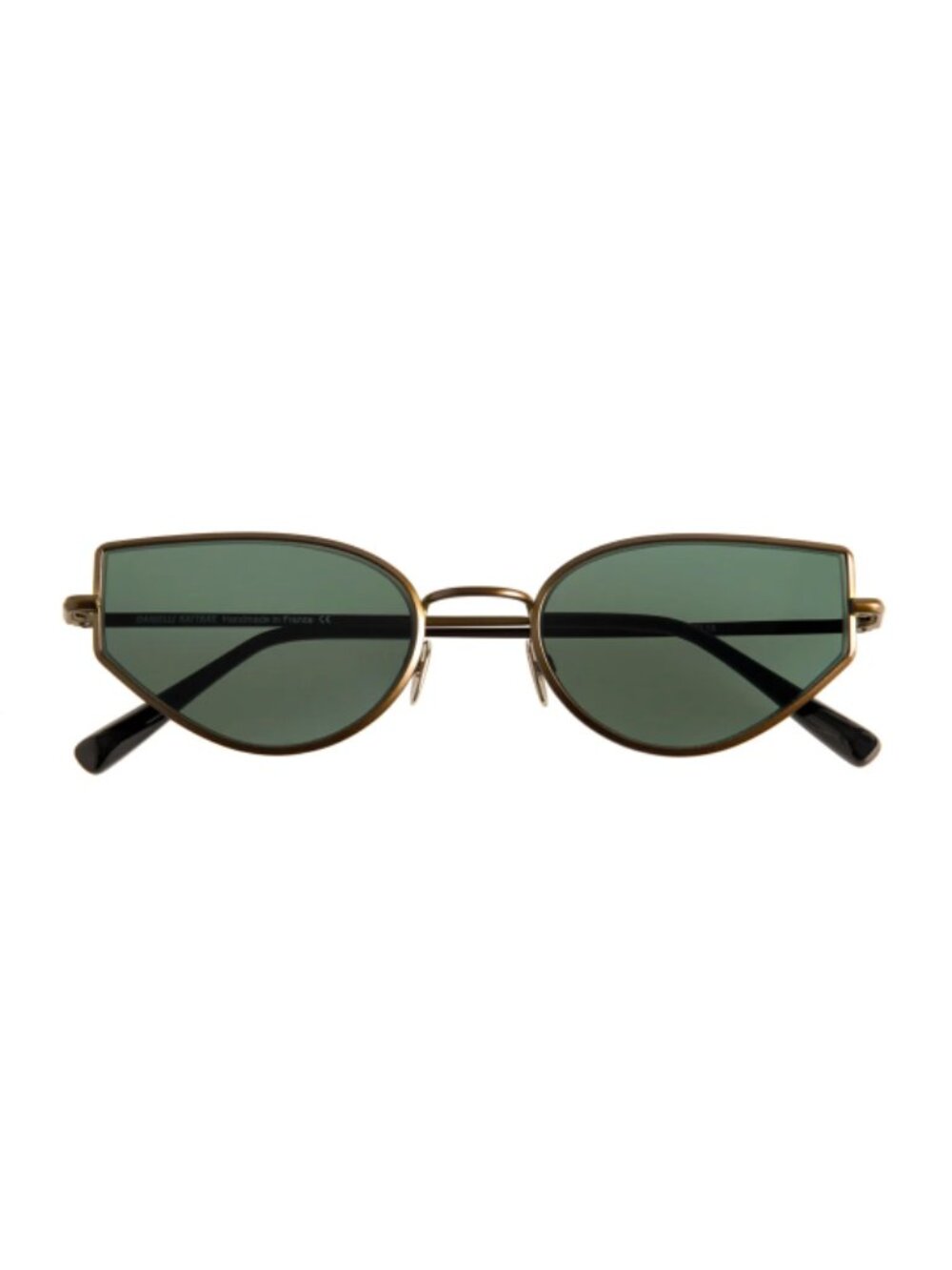 Danielle Rattray Lowe Sunglasses in Matte Khaki/Green